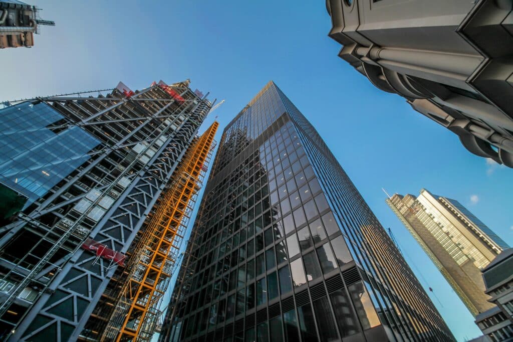 London commercial district